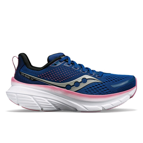 Saucony Guide 17 Womens Wide Road Running Shoes
