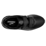 Brooks Addiction Walker V Strap 2 Mens Everyday Comfort Shoes Black