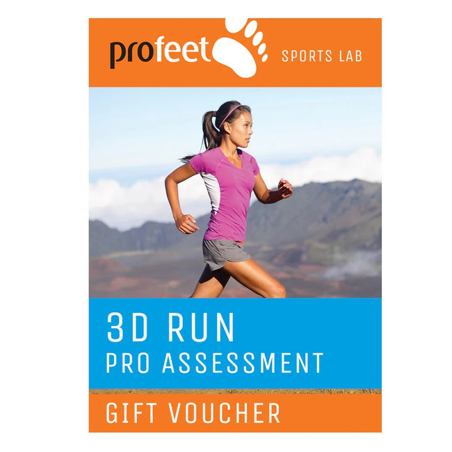 Gift Voucher - 3D Run Assessment + Signature Custom Running Shoe Fitting (includes Custom insoles)