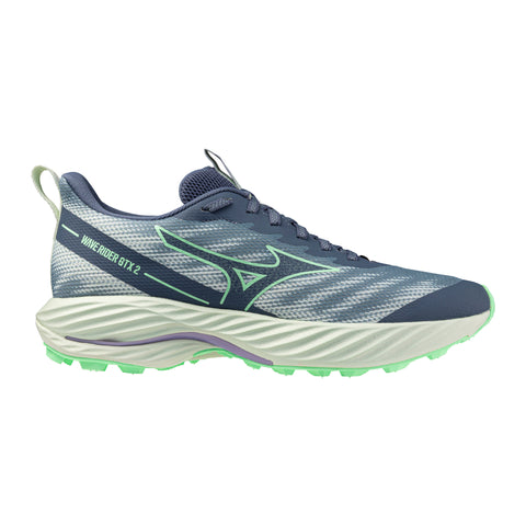 Mizuno Wave Rider GTX 2 Womens Road Running Shoes