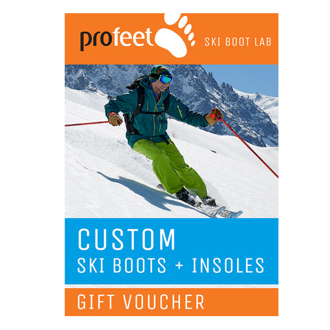 Gift Voucher for Custom Fitted Ski Boots