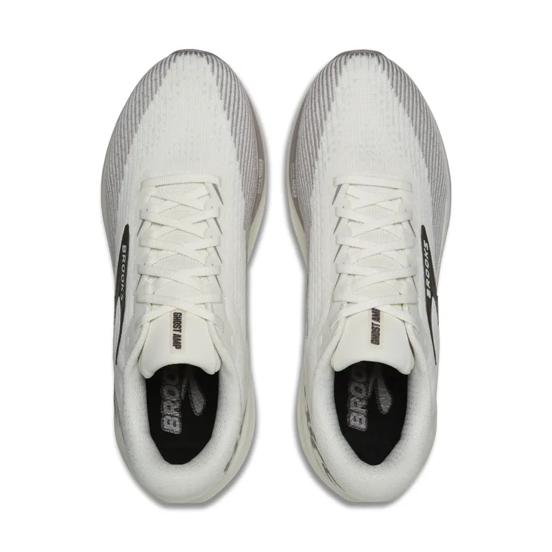 Brooks Ghost Amp Men's Running Shoes - Coconut/Purple Dove-3