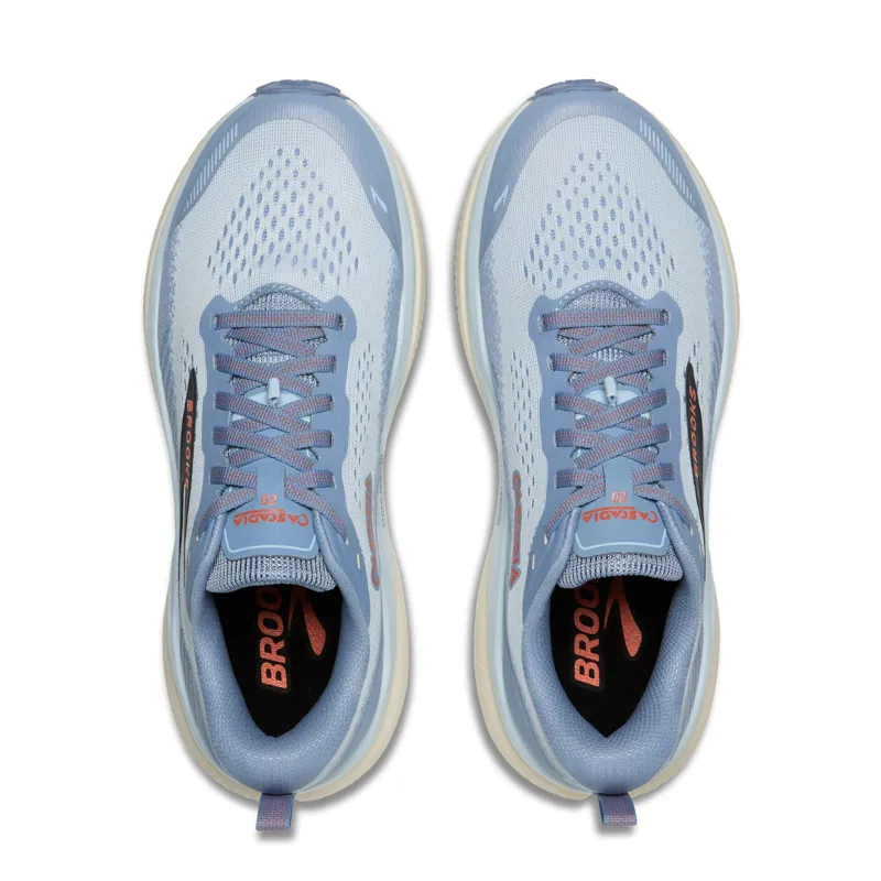 Brooks Cascadia 20 Women's Trail Running Shoes - Nantucket/Blue-3