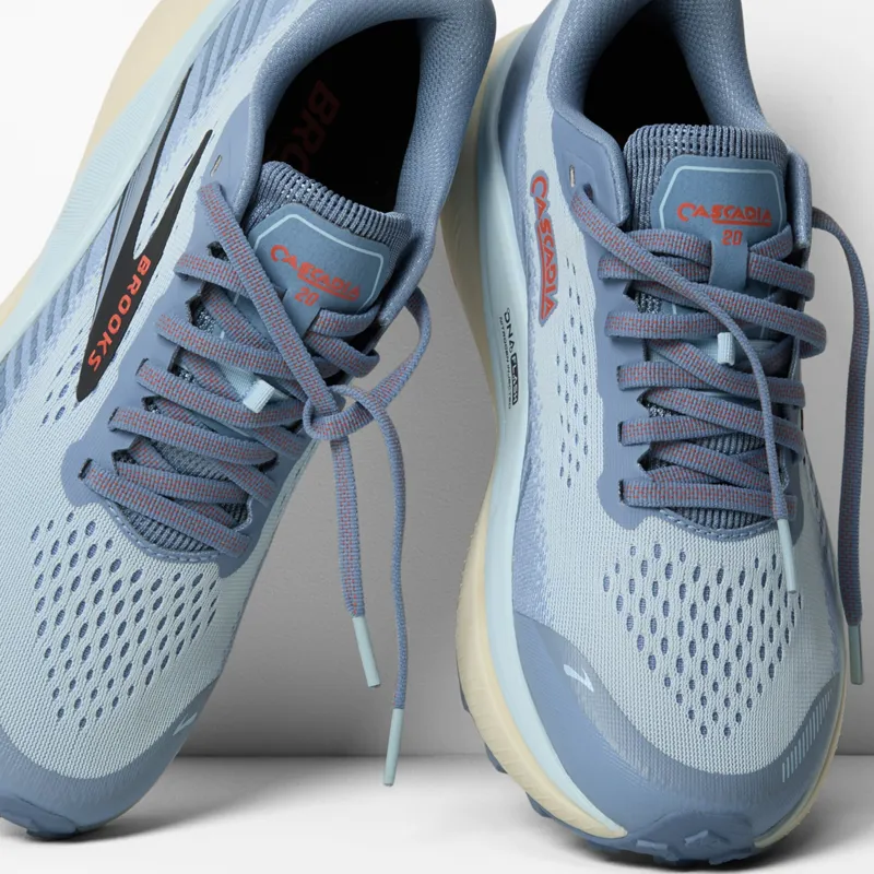 Brooks Cascadia 20 Women's Trail Running Shoes - Nantucket/Blue-6