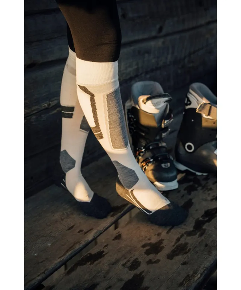 Falke SK4 Advanced Women's Ski Socks - Off White-6