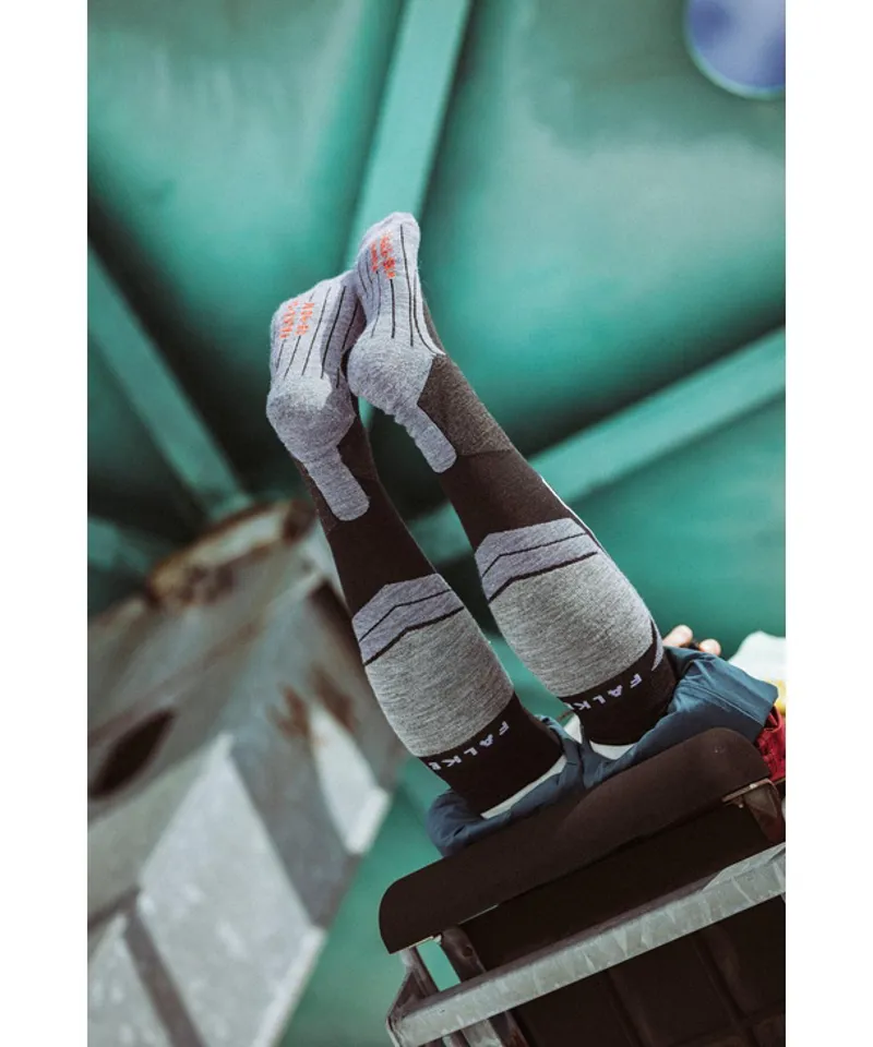 Falke SK4 Advanced Women's Ski Socks -  Black-Mix-7