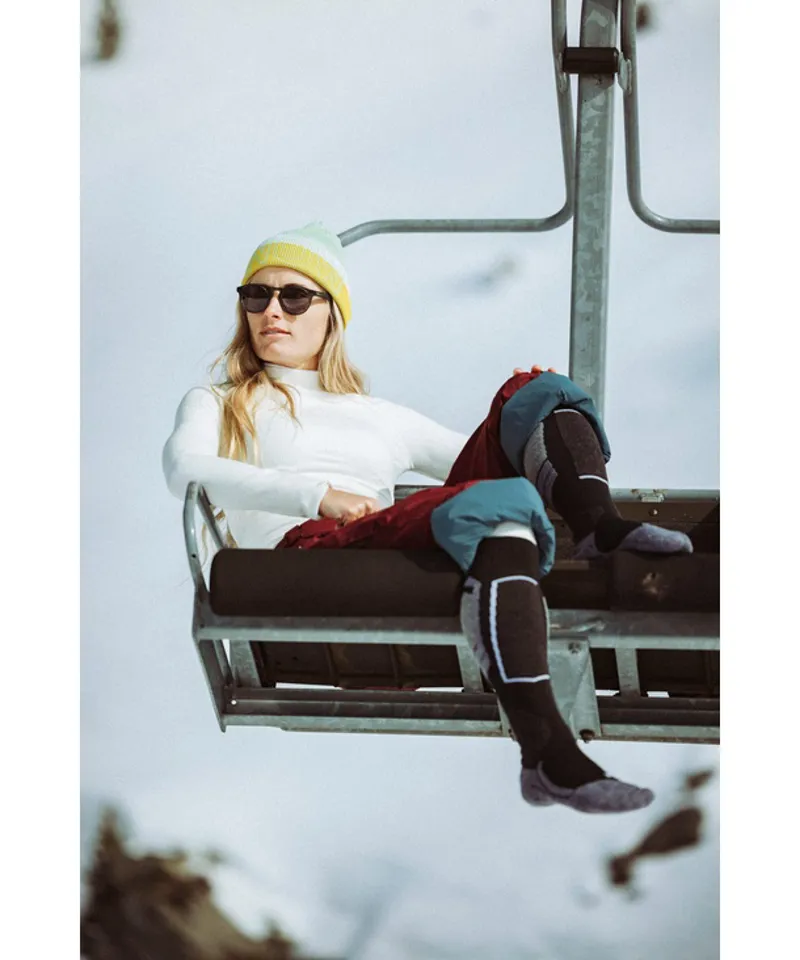 Falke SK4 Advanced Women's Ski Socks -  Black-Mix-6