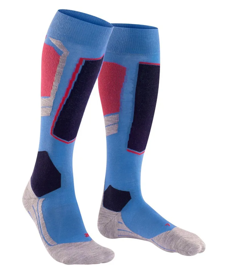 Falke SK4 Advanced Women's Ski Socks - Morning Sky-1