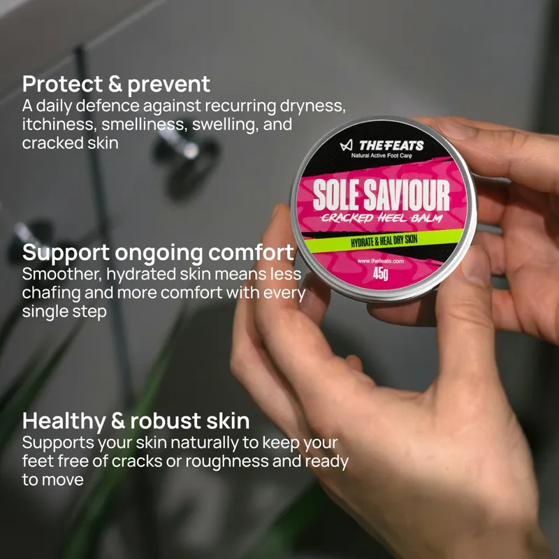 The Feats Sole Saviour Cracked Heel Balm 45g-4