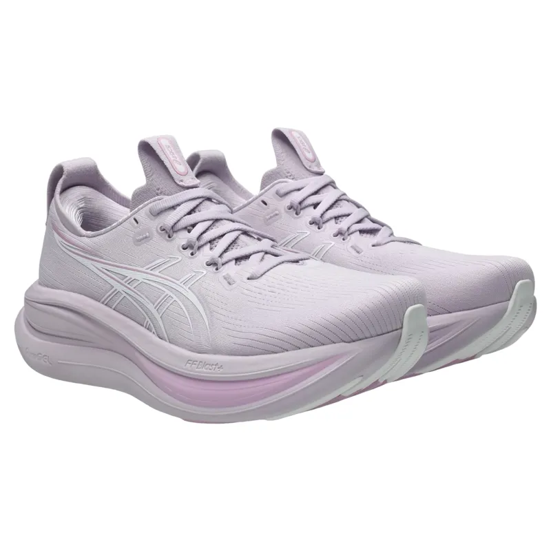 Asics Gel-Nimbus 28 Women's Running Shoes - Dahlia/White-2