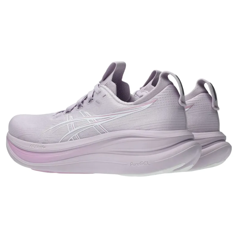 Asics Gel-Nimbus 28 Women's Running Shoes - Dahlia/White-3