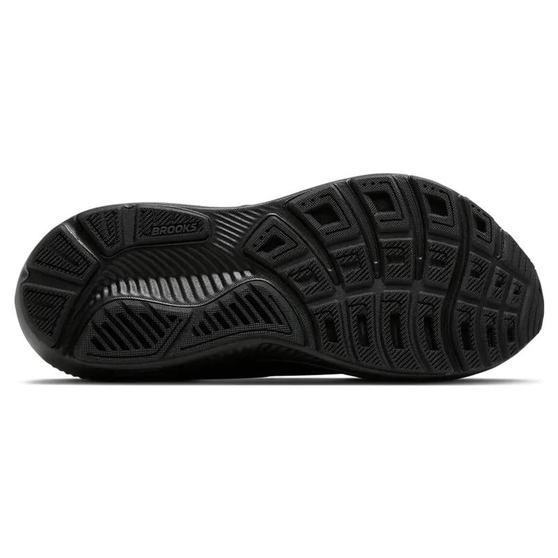 Brooks Ghost 18 Wide 1D Women's Running Shoes - Black/Black/Ebony-5