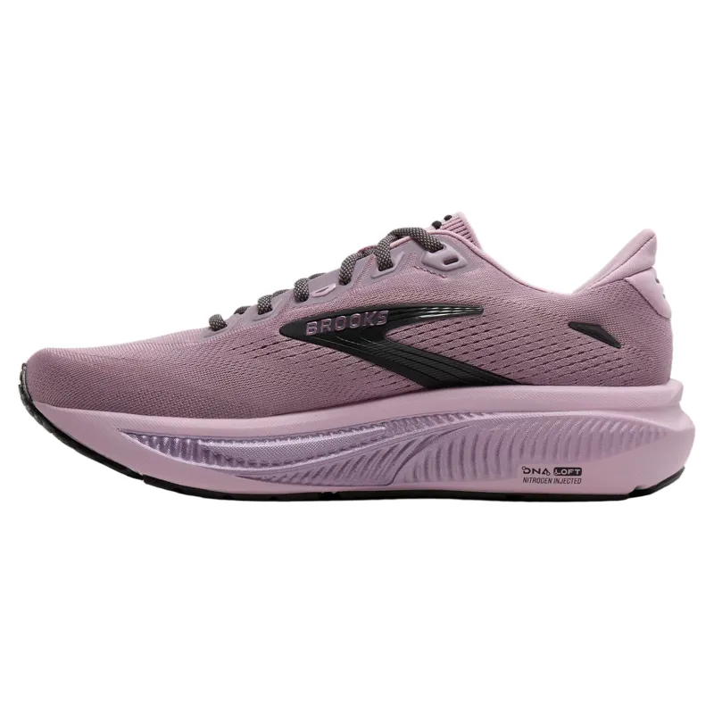 Brooks Ghost 18 Women's Running Shoes - Elderberry/Black-4