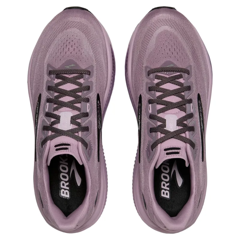 Brooks Ghost 18 Women's Running Shoes - Elderberry/Black-3