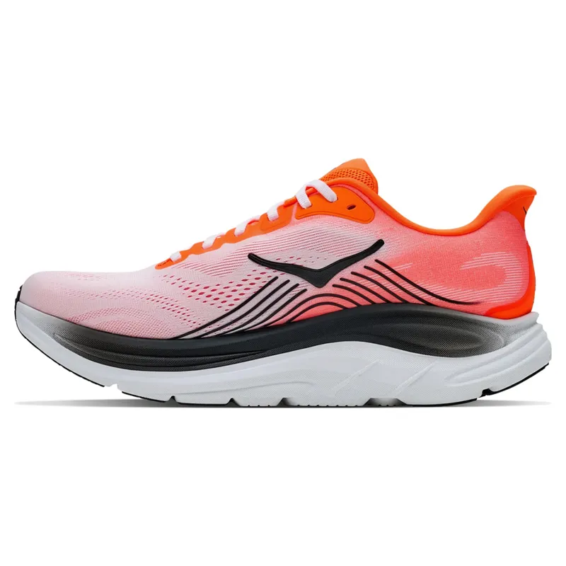 Hoka Clifton 11 Men's Running Shoes - Neon Tangerine/Frost-1