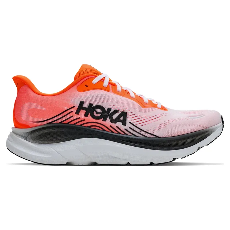 Hoka Clifton 11 Men's Running Shoes - Neon Tangerine/Frost