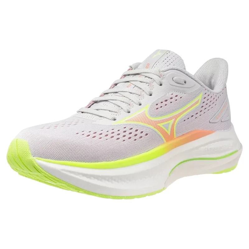 Mizuno Wave Inspire 22 Women's Running Shoes - Cloudscape/Desert Flower-2