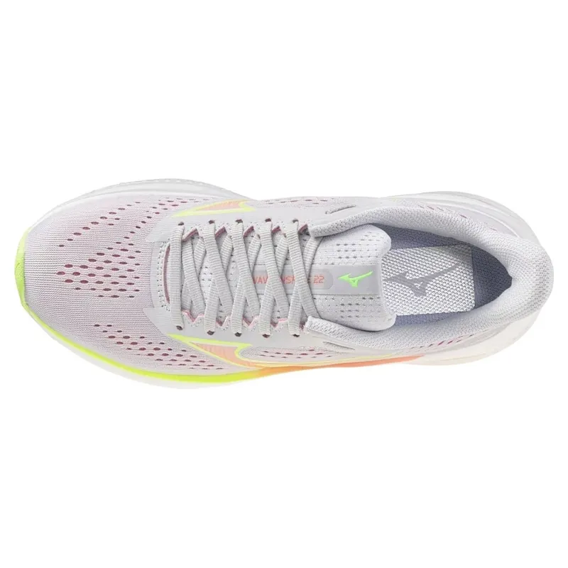Mizuno Wave Inspire 22 Women's Running Shoes - Cloudscape/Desert Flower-6
