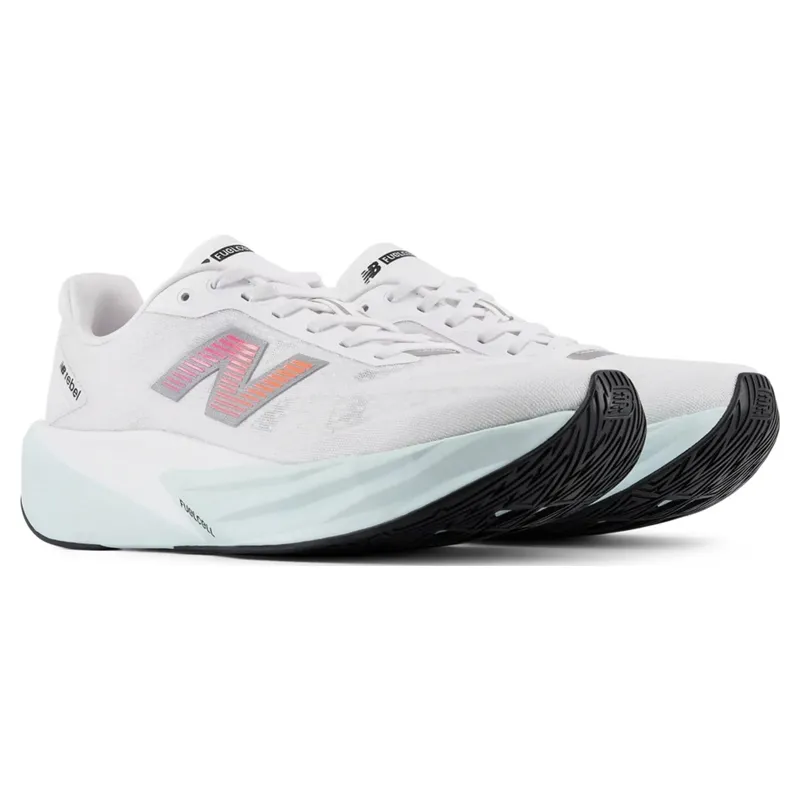 New Balance FuelCell Rebel V5 Running Shoes - Breathe White-2