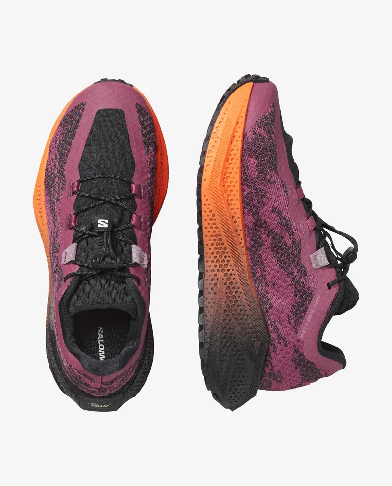 Salomon Aero Glide 4 GRVL Women's Running Shoe- Nocturne/Black -2