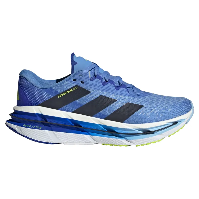 Adidas Adistar BYD Men's Running Shoes - Blue/Ink/Slime