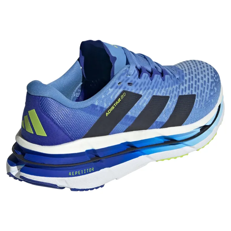 Adidas Adistar BYD Men's Running Shoes - Blue/Ink/Slime-5