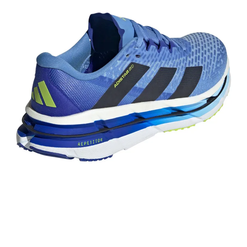Adidas Adistar BYD Men's Running Shoes - Blue/Ink/Slime-5
