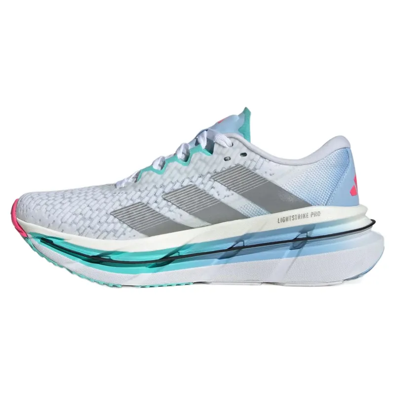 Adidas Adistar BYD Women's Running Shoes - White/Silver/Aqua-1