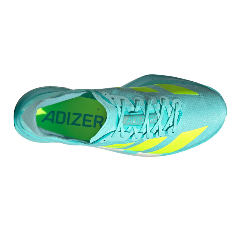 Adidas Adizero Adios Pro 4 Men's Running Shoes - Aqua/Lemon/Mint-2
