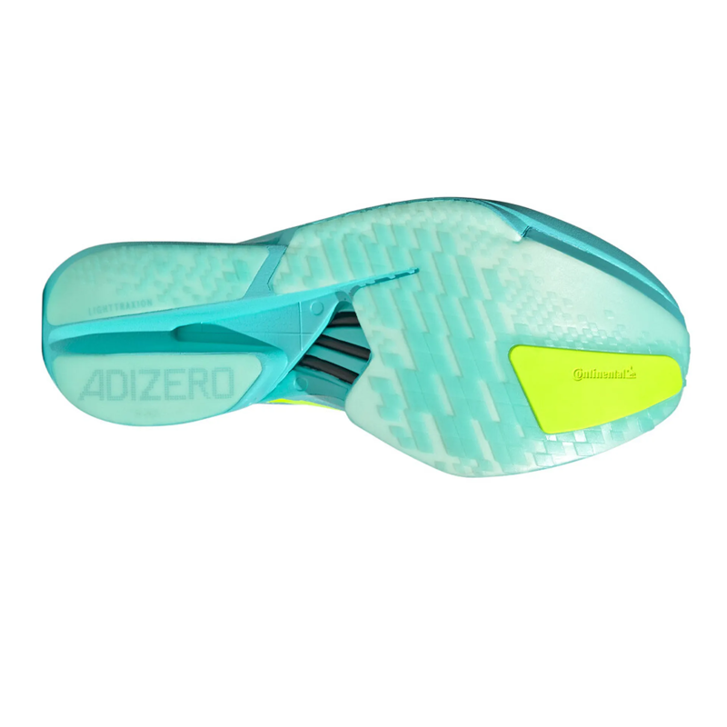 Adidas Adizero Adios Pro 4 Men's Running Shoes - Aqua/Lemon/Mint-3