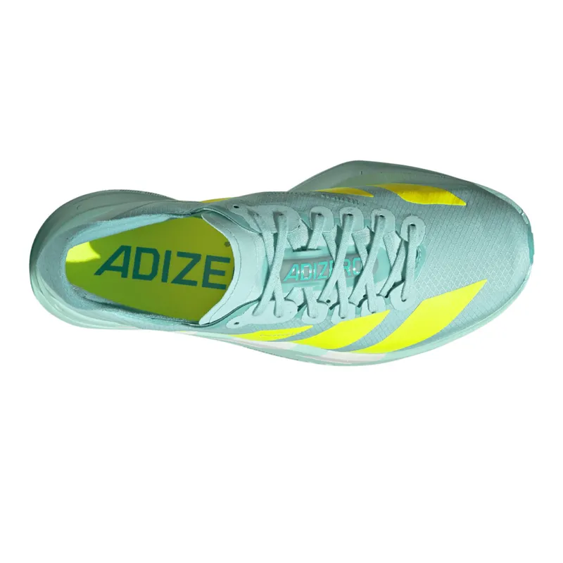 Adidas Adizero Adios Pro 4 Women's Running Shoes - Aqua/Lemon/Mint-2