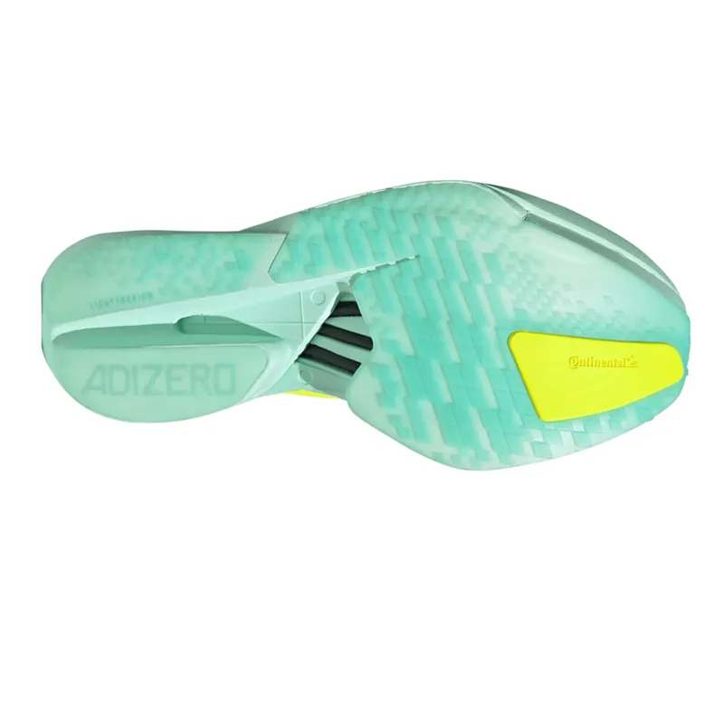 Adidas Adizero Adios Pro 4 Women's Running Shoes - Aqua/Lemon/Mint-3