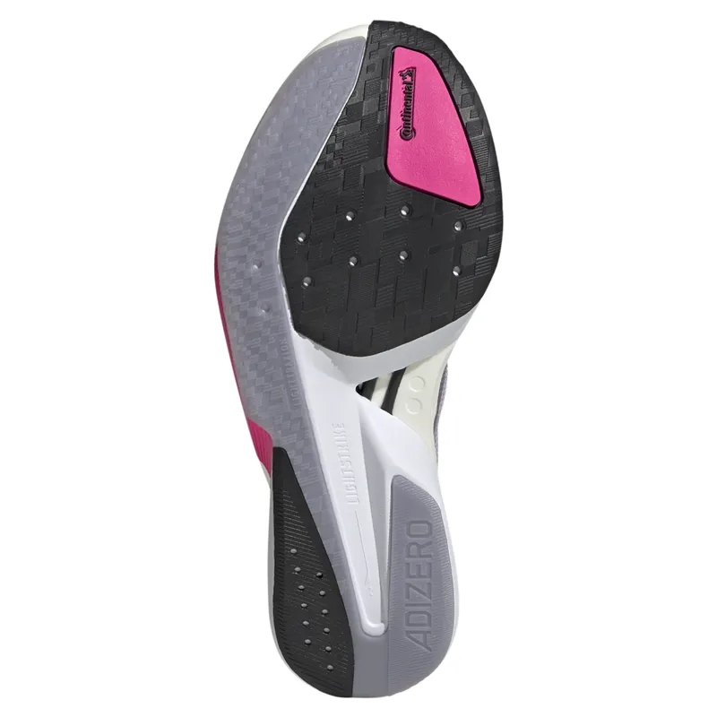 Adidas Adizero Boston 13 Women's Running Shoes - Power/Silver/Pink-3