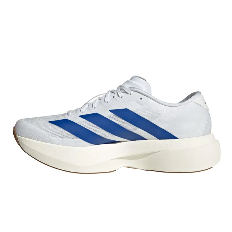 Adidas Adizero EVO SL Men's Running Shoes - White/Blue/Ruby-1