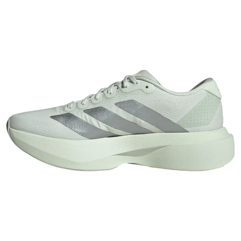 Adidas Adizero EVO SL Woven Women's Running Shoes - Jade/Grey Met.-1