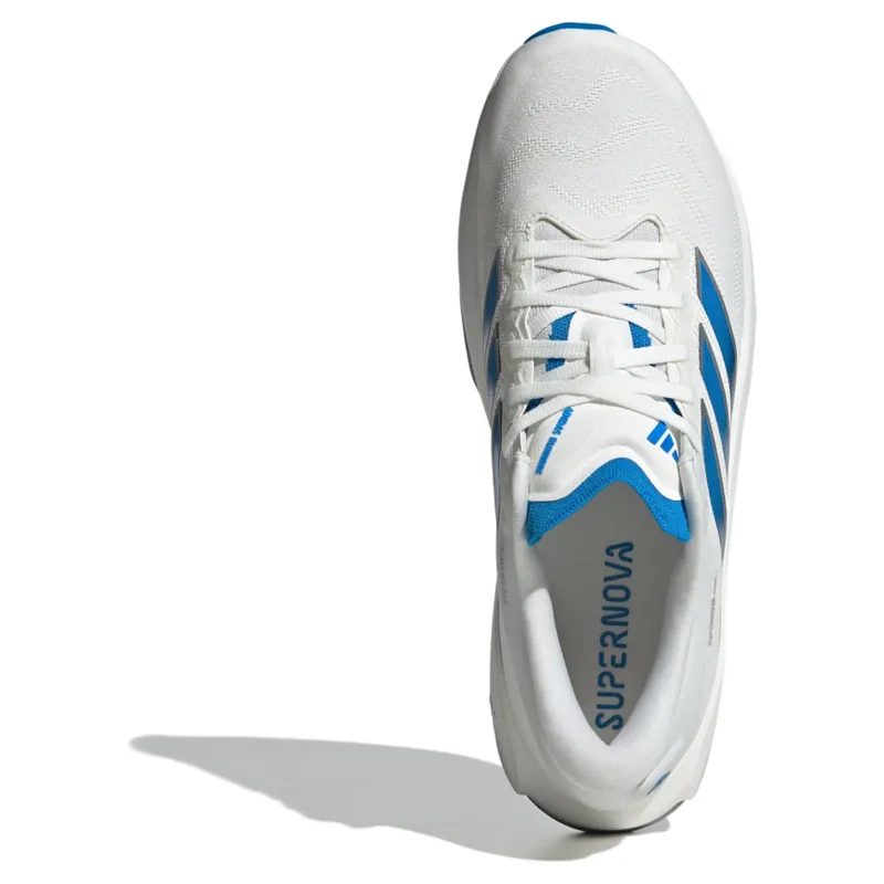 Adidas Supernova Prima 3 Men's Running Shoes - Crystal White/Blue Rush-4