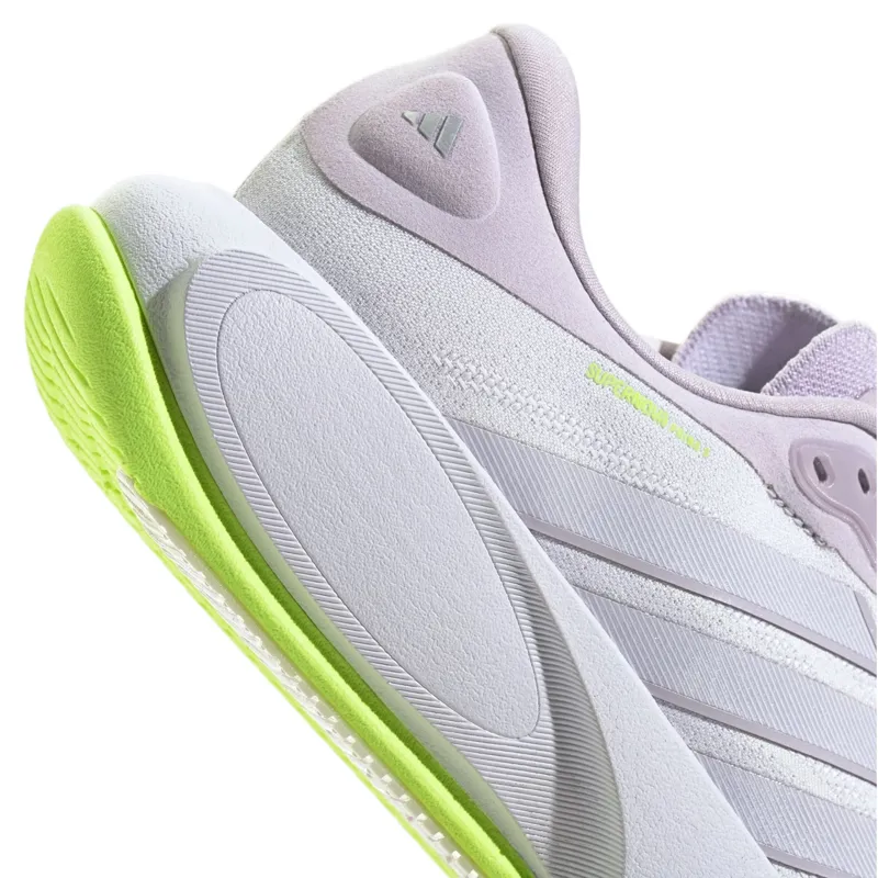 Adidas Supernova Prima 3 Women's Running Shoes - Frozen Purple/Whtie-8