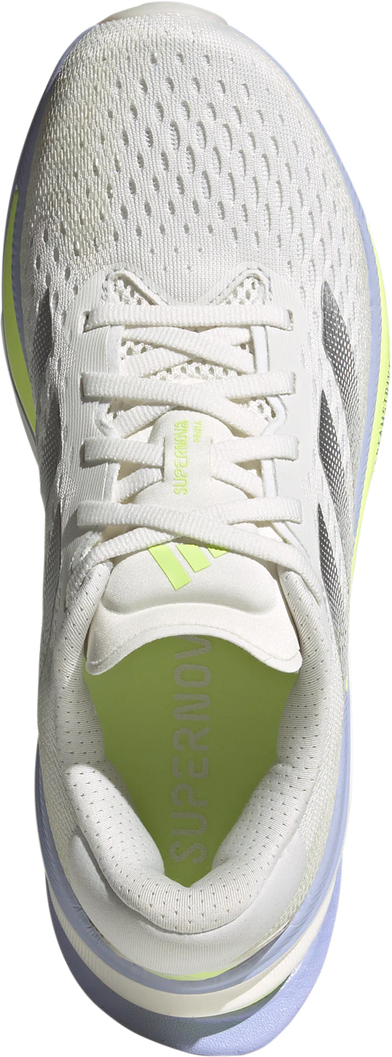Adidas Supernova Prima Women's Running Shoes - White/Metallic/Yellow-2