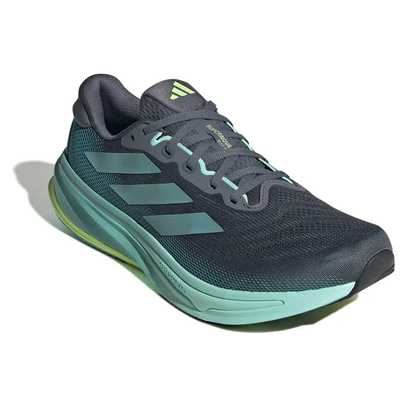 Adidas Supernova Rise 2 Men's Running Shoes - Blue/Mint/Yellow-2