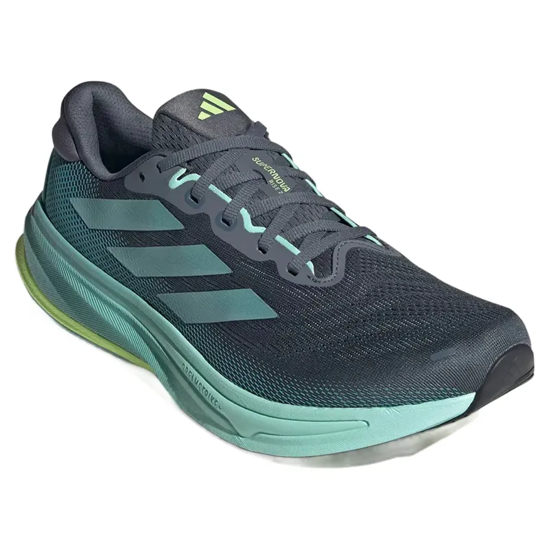 Adidas Supernova Rise 2 Men's Running Shoes - Blue/Mint/Yellow-2