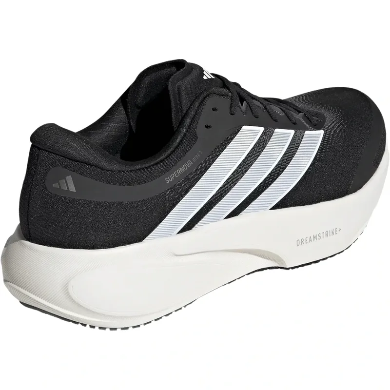Adidas Supernova Rise 3 Men's Running Shoes - Black/White/Black-3