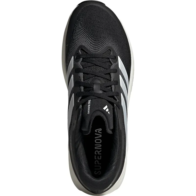 Adidas Supernova Rise 3 Men's Running Shoes - Black/White/Black-4