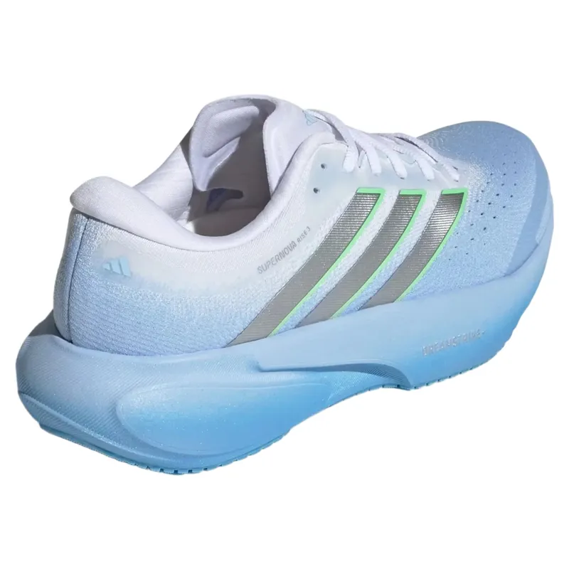 Adidas Supernova Rise 3 Women's Running Shoes - Blue/Silver Met/White-3