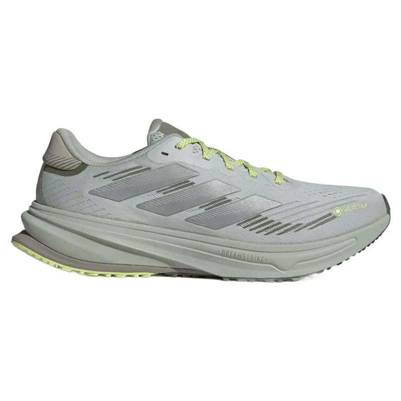 Adidas Supernova Rise GTX Running Shoes - Silver/Metallic/Olive