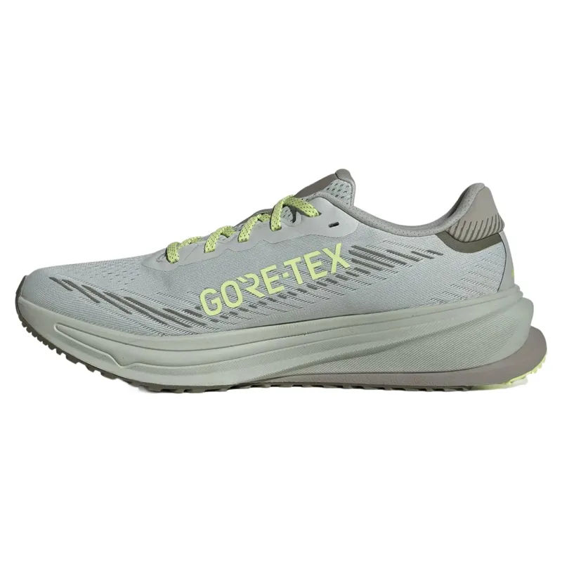 Adidas Supernova Rise GTX Running Shoes - Silver/Metallic/Olive-1