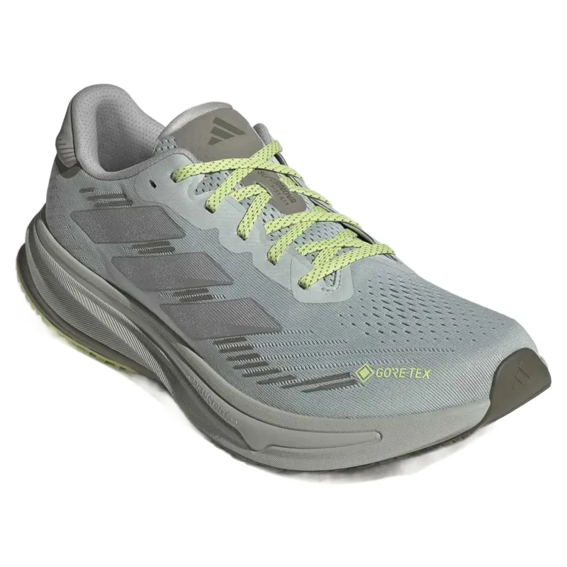 Adidas Supernova Rise GTX Running Shoes - Silver/Metallic/Olive-2