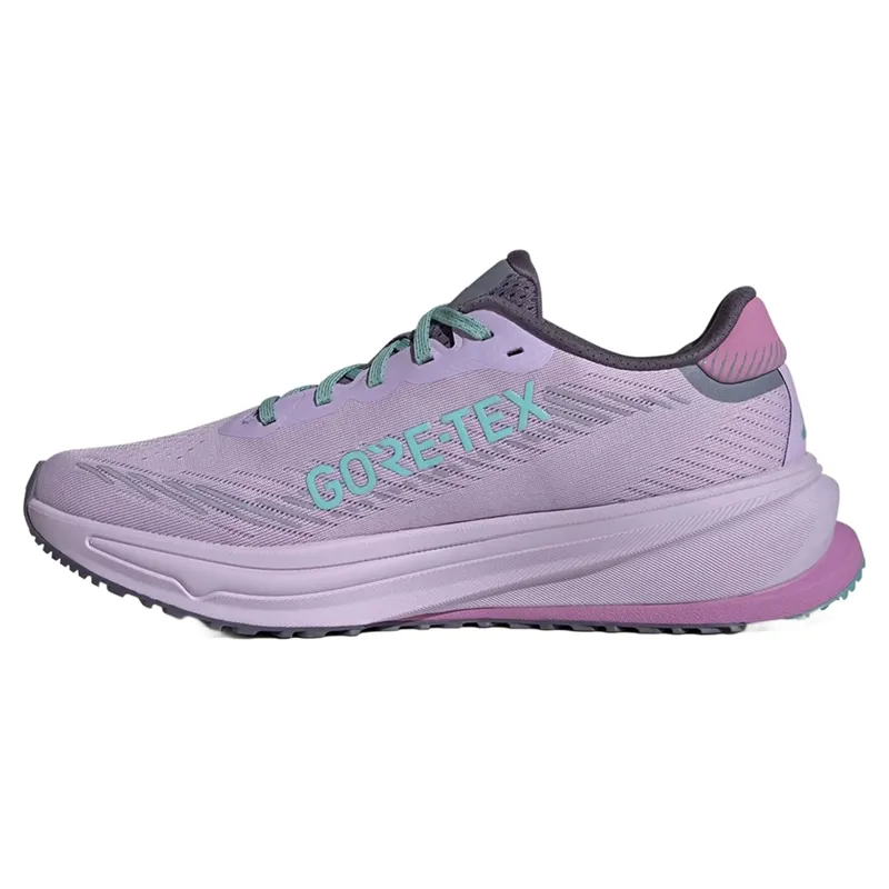 Adidas Supernova Rise GTX Women's Running Shoes - Plum/Silver/Mint-1