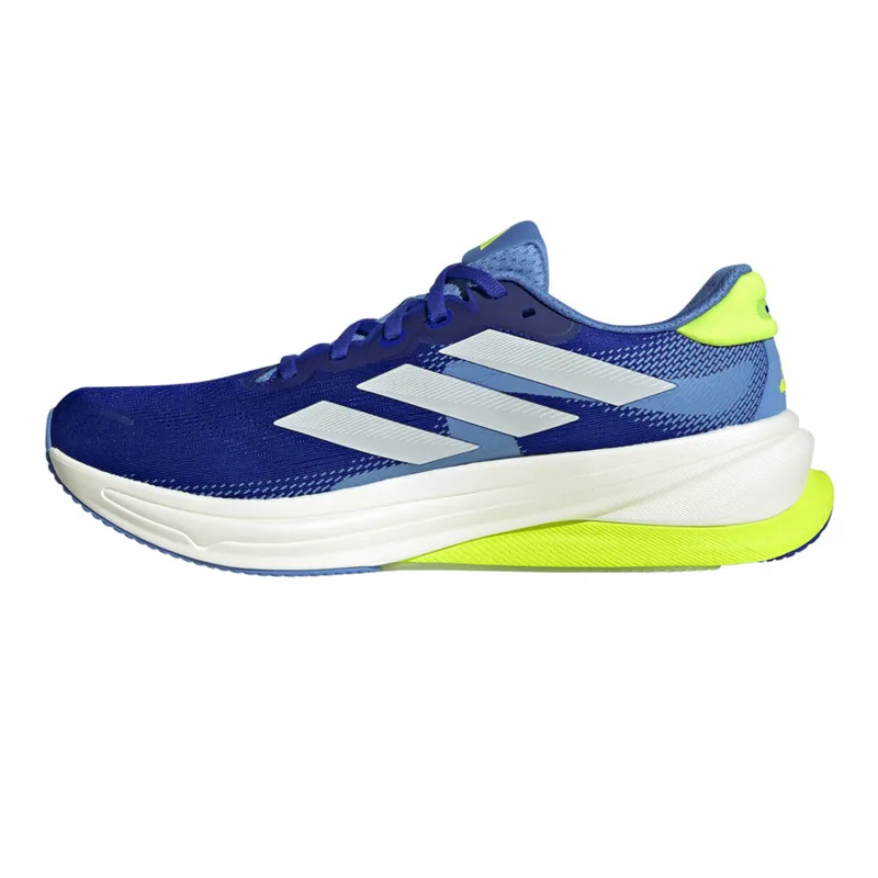 Adidas Supernova Solution 2 Men's Running Shoes - Blue/Metalic/Lemon-1