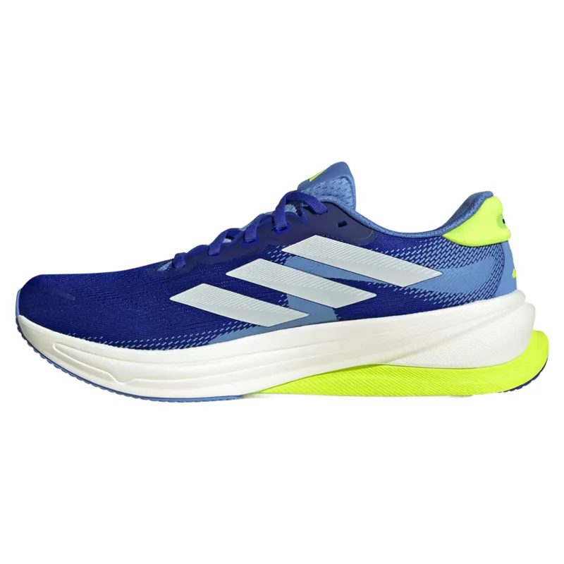 Adidas Supernova Solution 2 Men's Running Shoes - Blue/Metalic/Lemon-1
