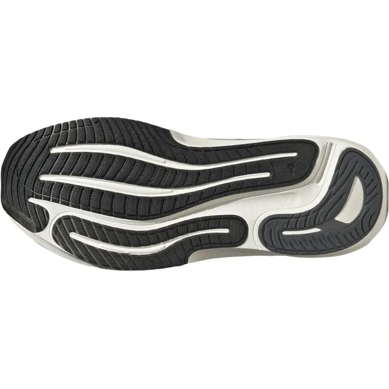 Adidas Supernova Solution 3 Men's Running Shoes - Black/White/Grey-4